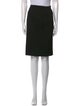 Thierry Mugler Wool Knee-Length Skirt