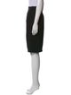 Thierry Mugler Wool Knee-Length Skirt