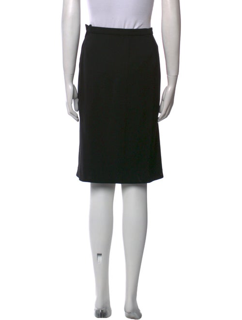 Thierry Mugler Wool Knee-Length Skirt