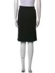 Thierry Mugler Wool Knee-Length Skirt