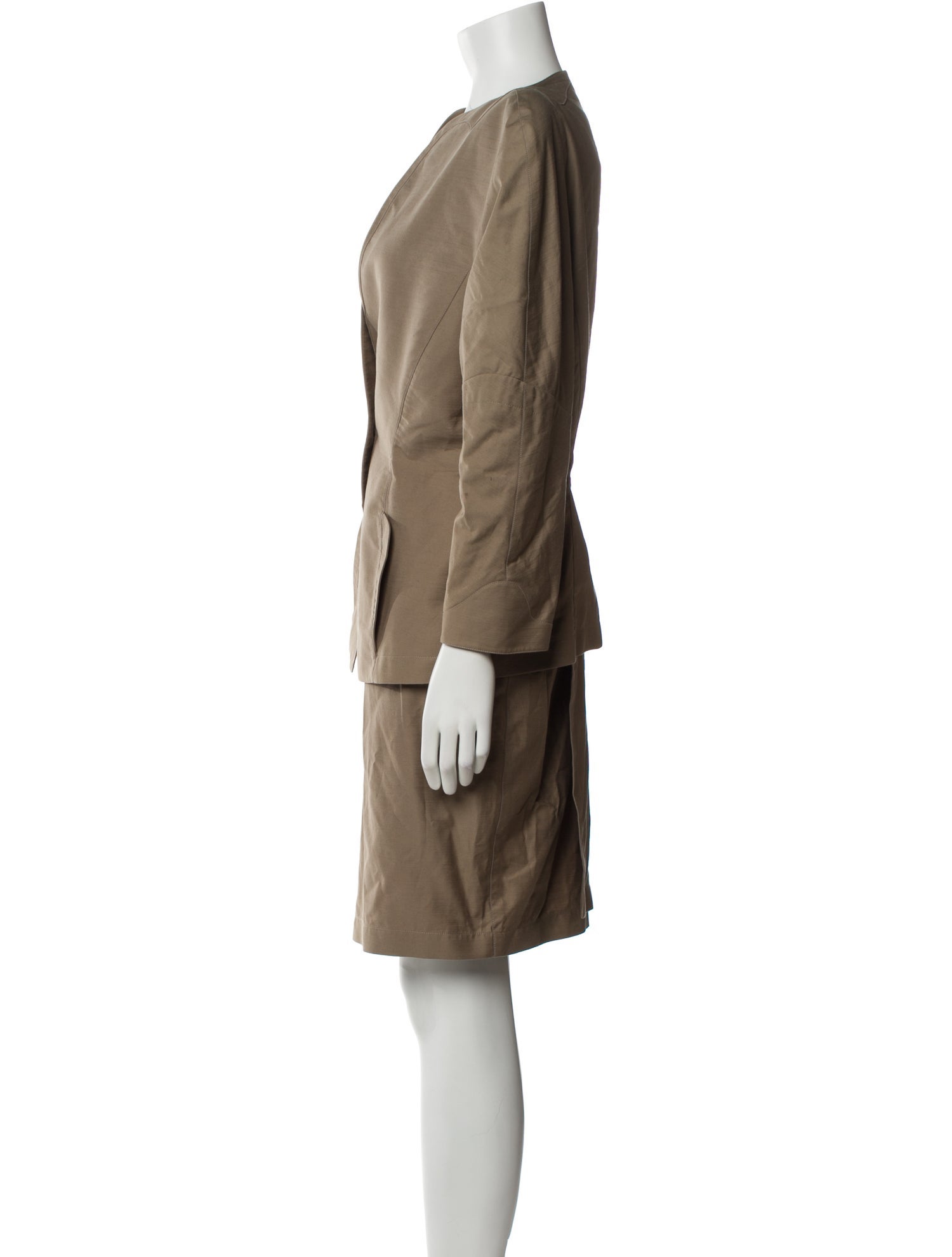 Thierry Mugler Vintage Late 1980's - Early 1990's Skirt Suit