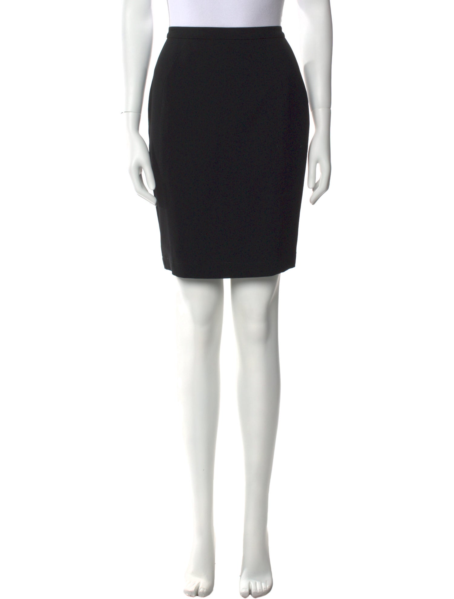 Thierry Mugler Wool Knee-Length Skirt
