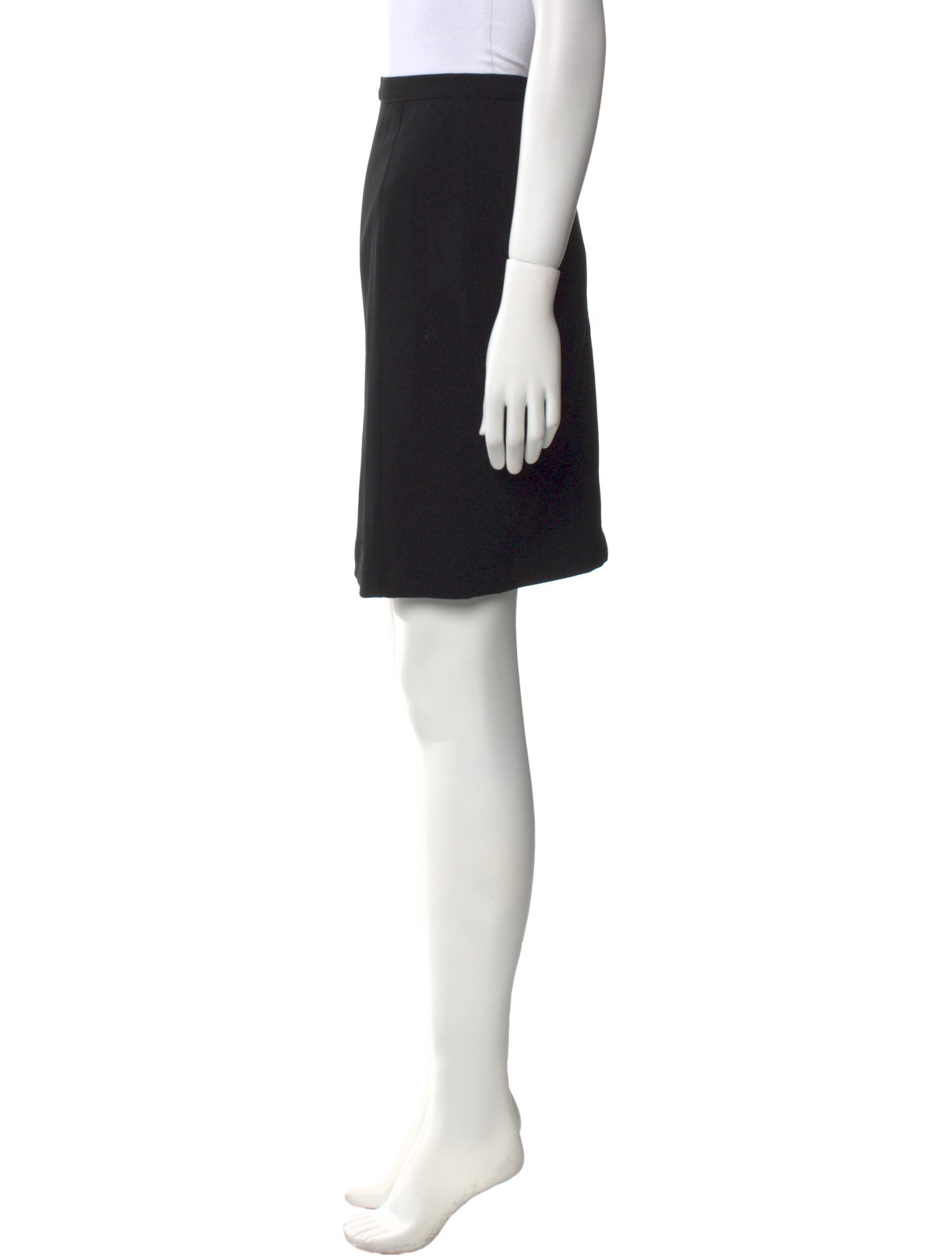 Thierry Mugler Wool Knee-Length Skirt