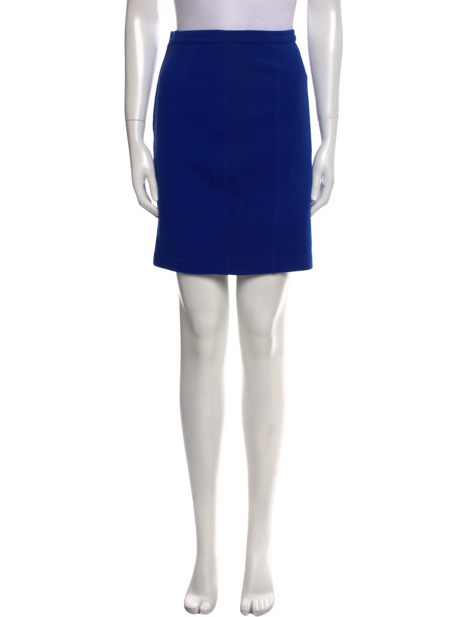 Thierry Mugler Wool Mini Skirt