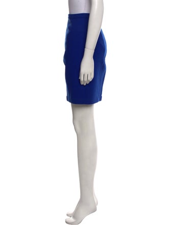 Thierry Mugler Wool Mini Skirt