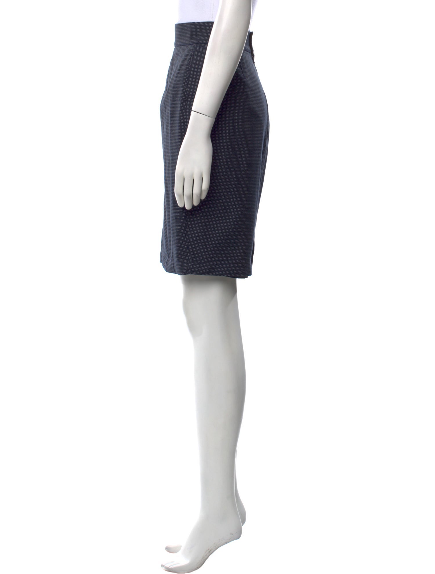 Thierry Mugler Printed Knee-Length Skirt