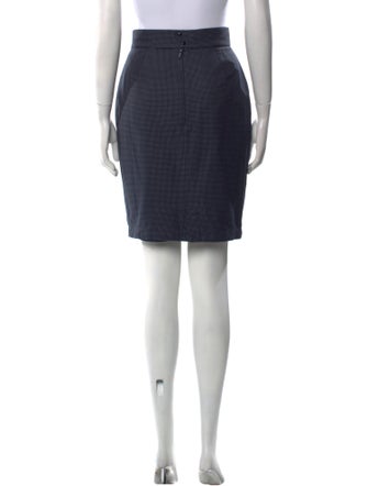 Thierry Mugler Printed Knee-Length Skirt