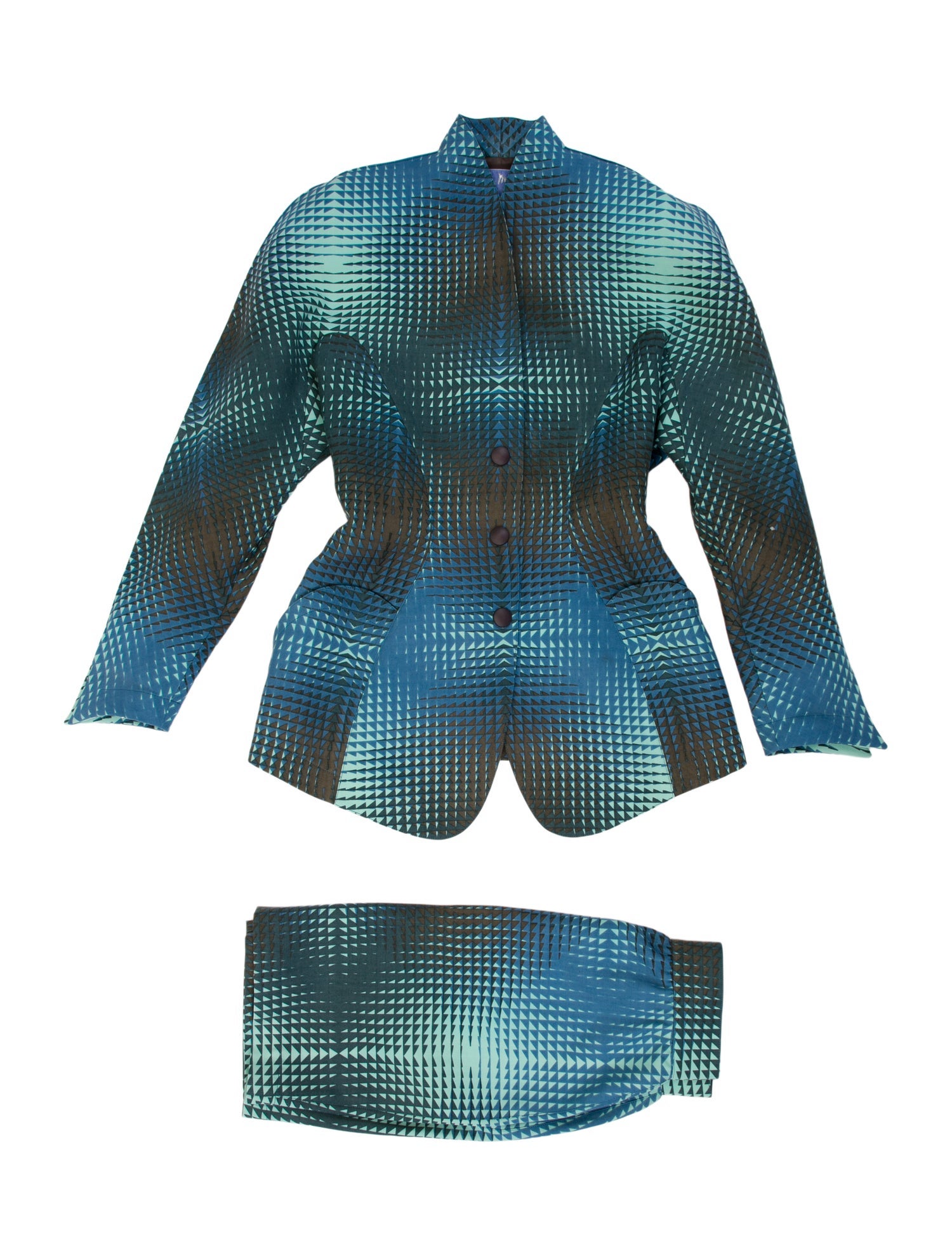 Thierry Mugler Vintage 1990 Skirt Suit