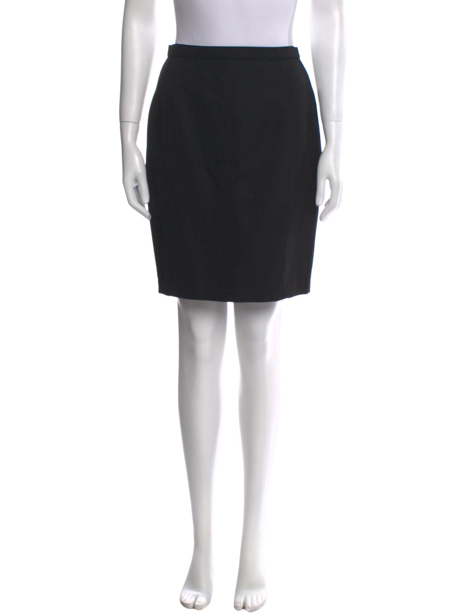 Thierry Mugler Wool Knee-Length Skirt