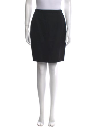 Thierry Mugler Wool Knee-Length Skirt