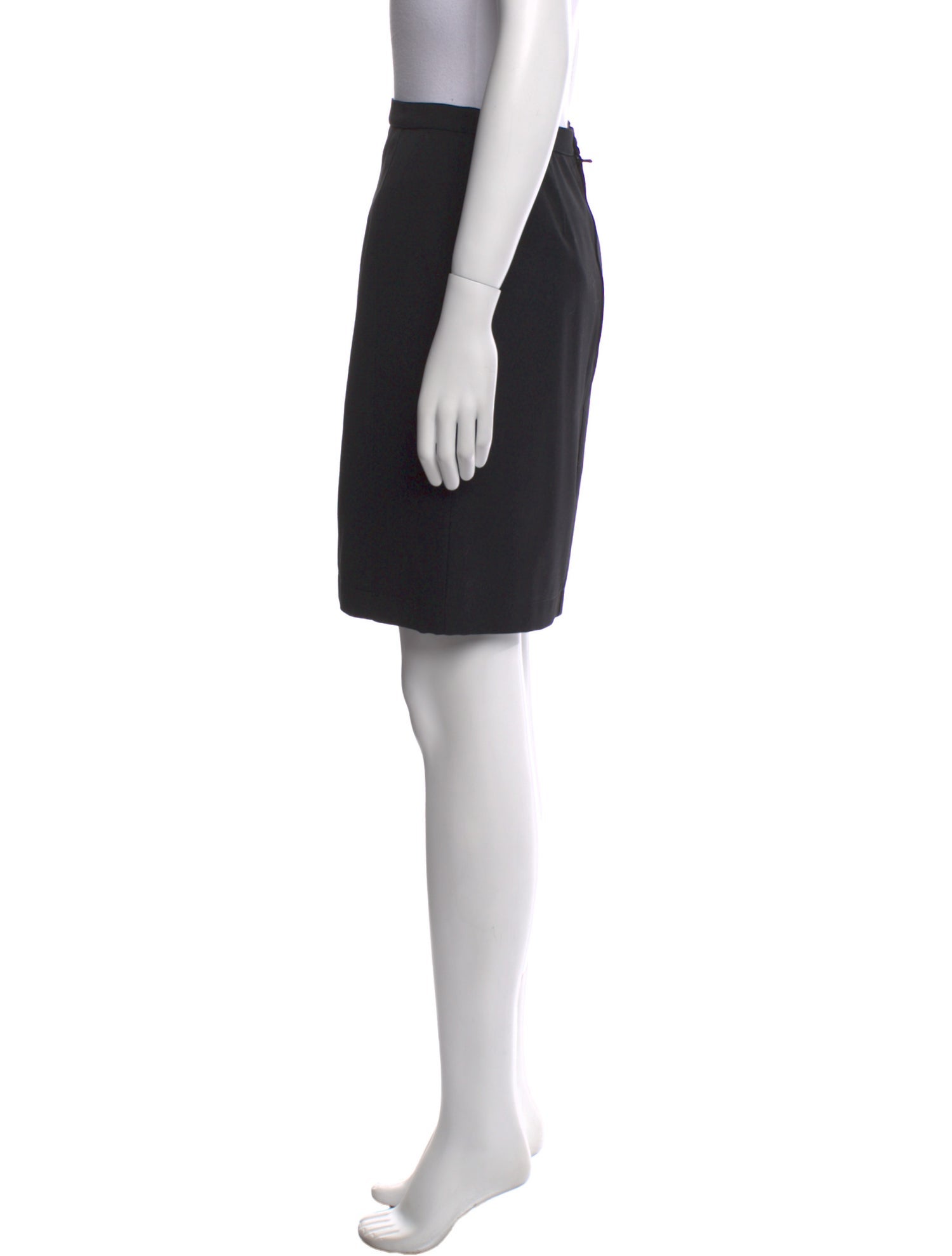 Thierry Mugler Wool Knee-Length Skirt