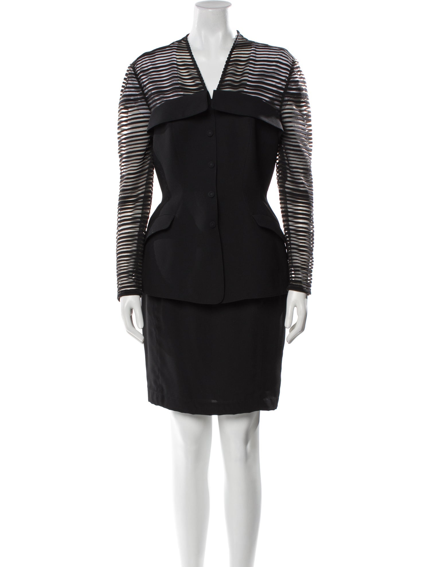 Thierry Mugler Vintage 1995 Skirt Suit