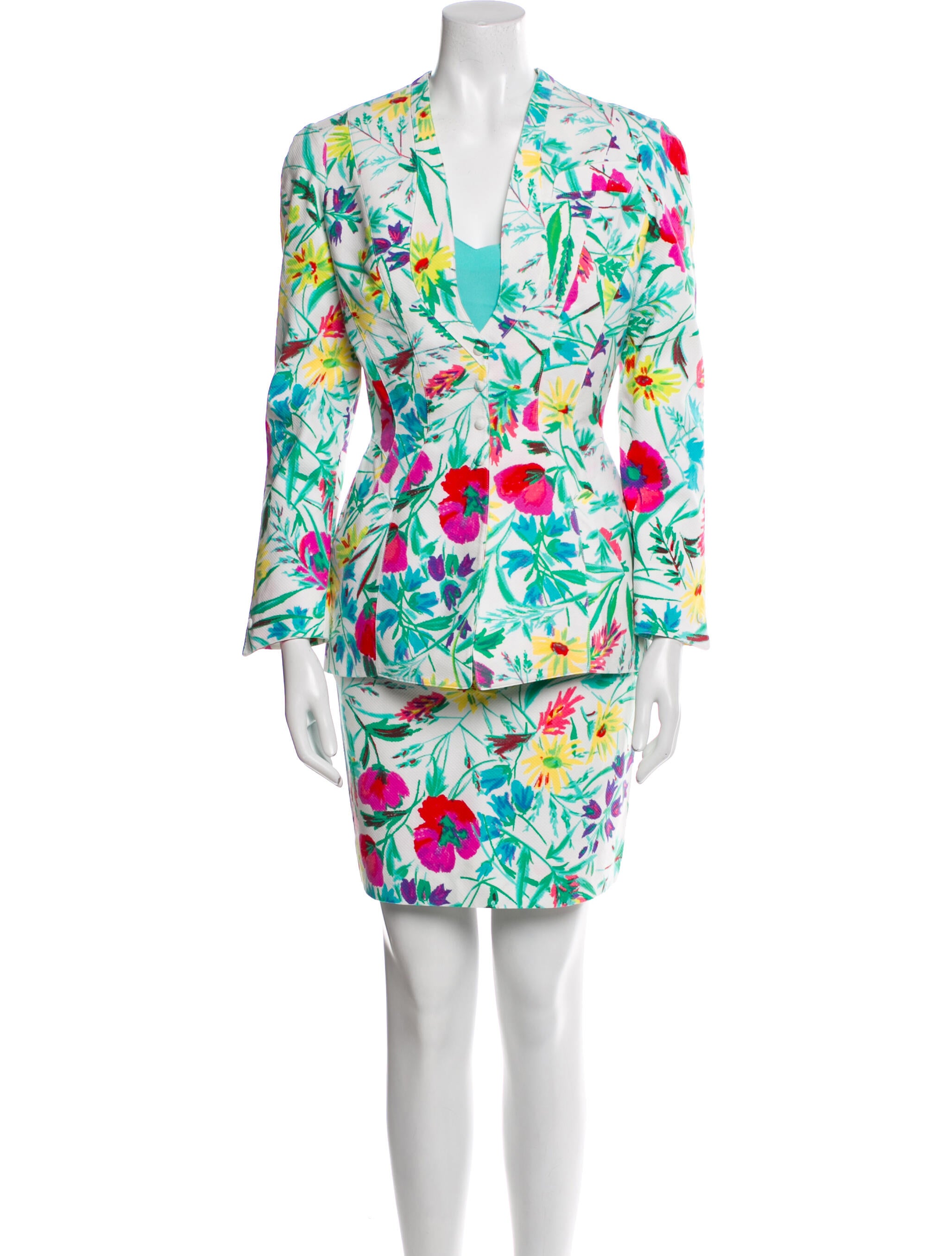 Thierry Mugler Vintage 1997 Skirt Suit