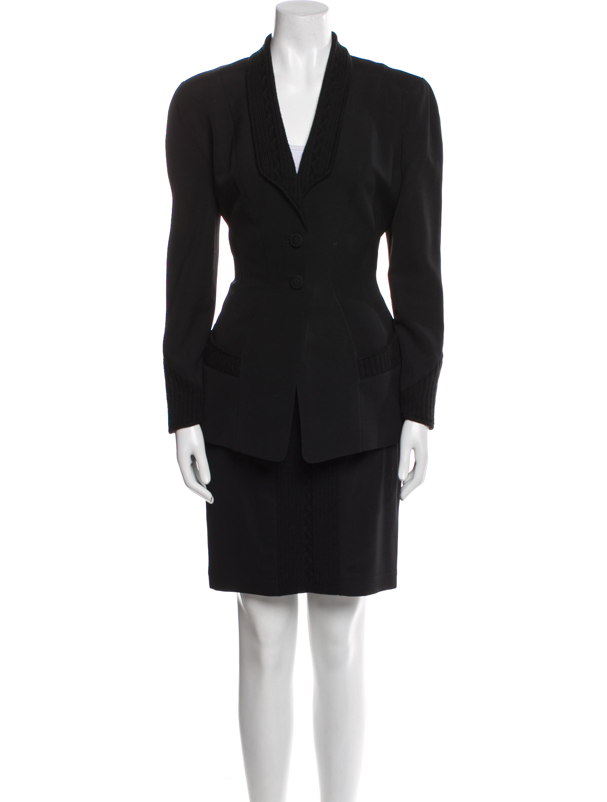 Thierry Mugler Vintage 1998 Skirt Set