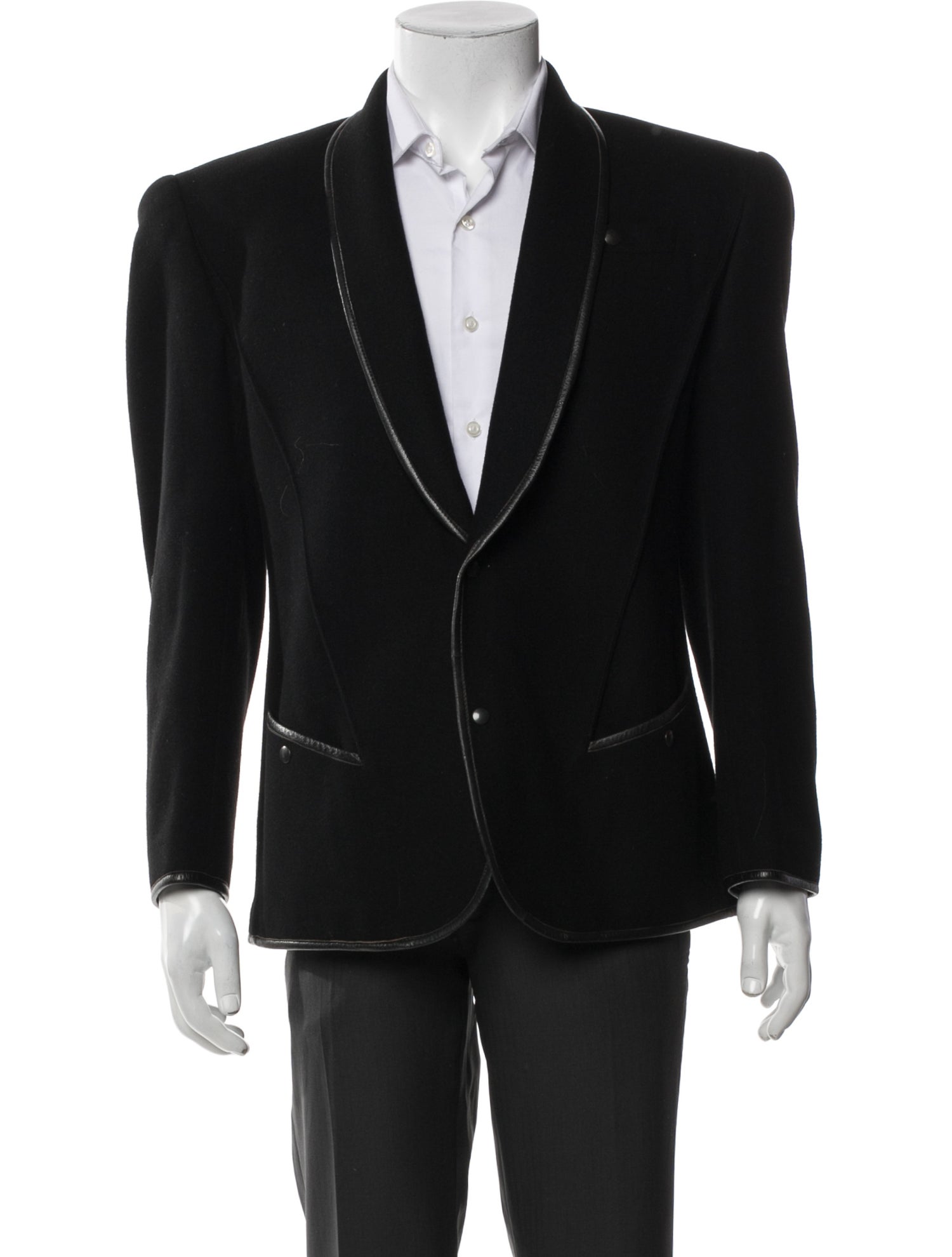 Thierry Mugler Vintage 1980's Peacoat