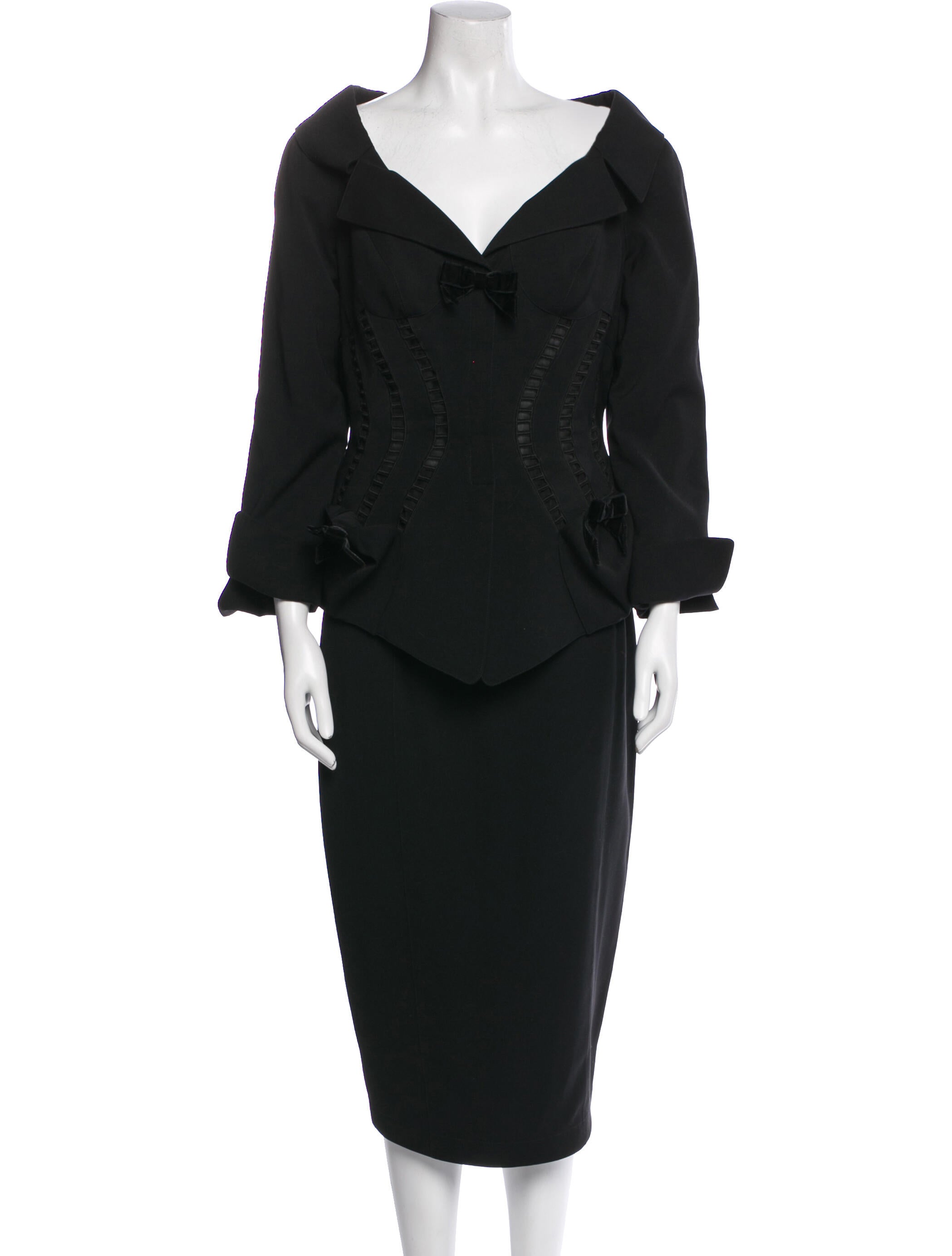 Thierry Mugler Vintage 1995 Skirt Suit