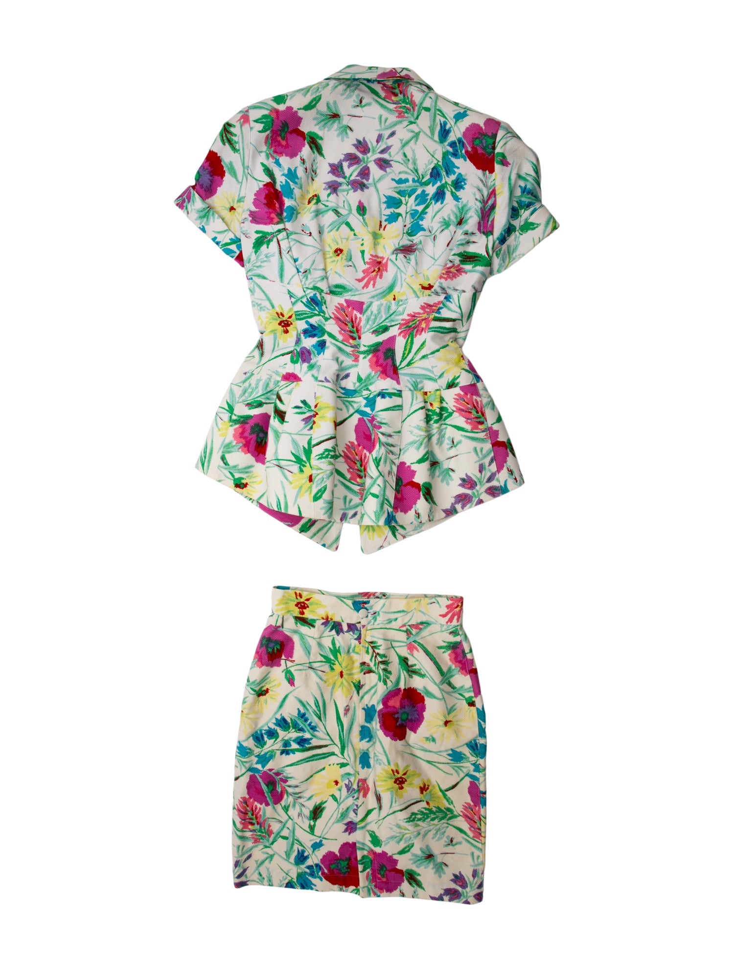 Thierry Mugler Vintage 1990's Skirt Set