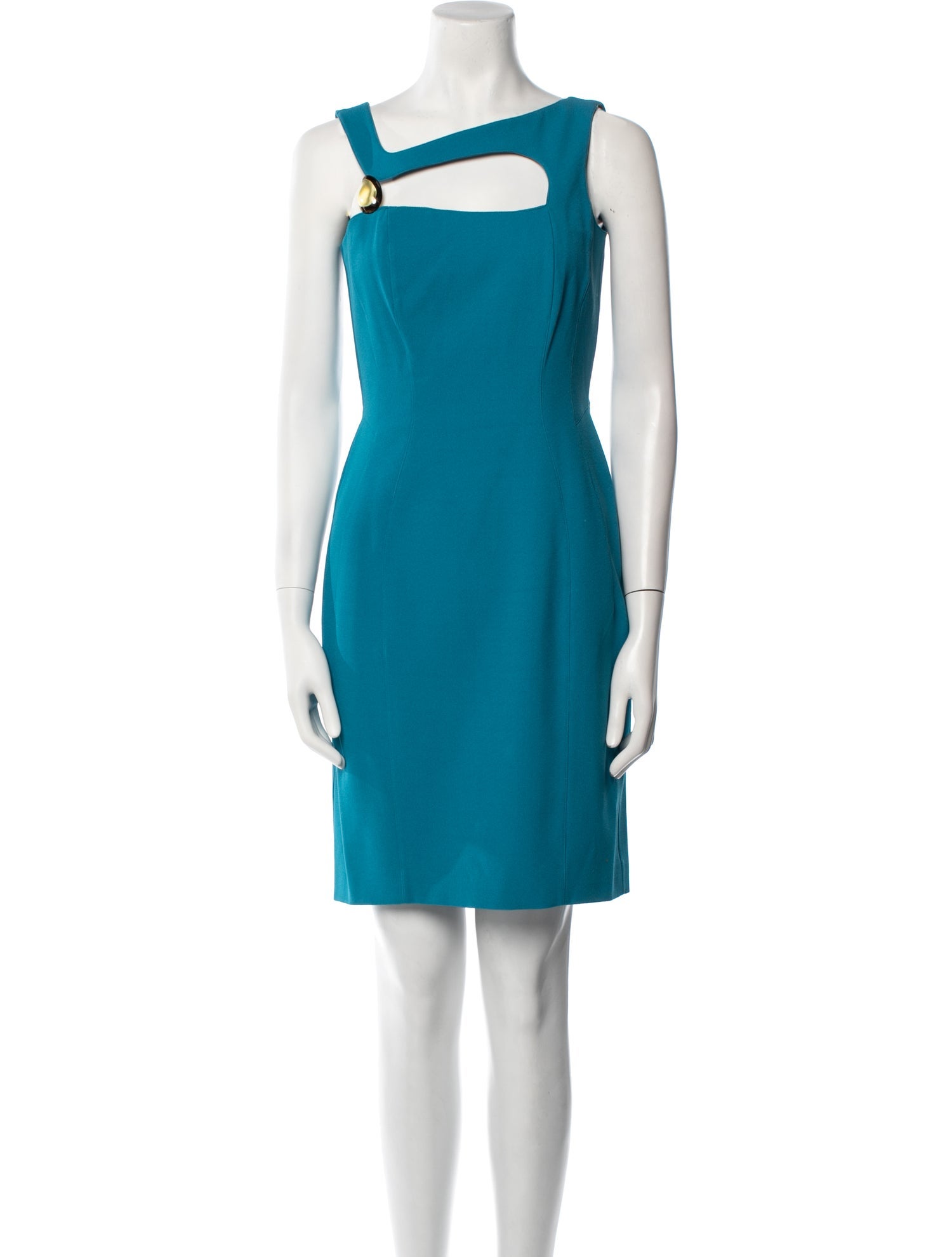 Thierry Mugler Asymmetrical Mini Dress