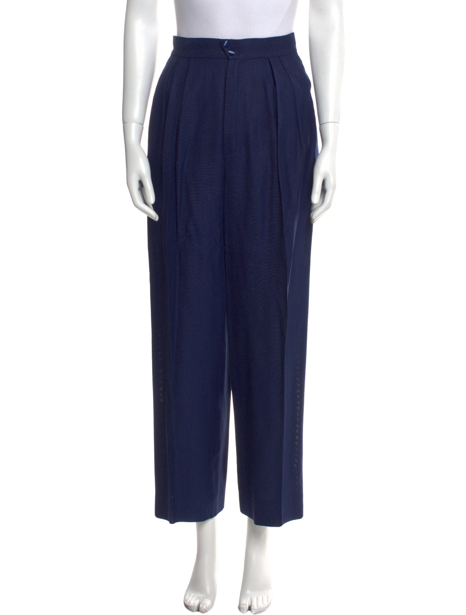 Thierry Mugler Wide Leg Pants