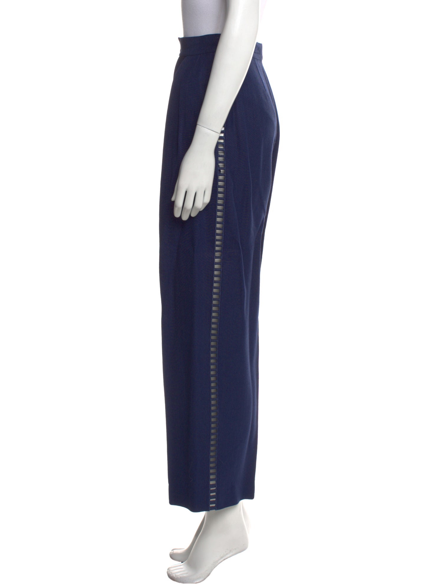 Thierry Mugler Wide Leg Pants