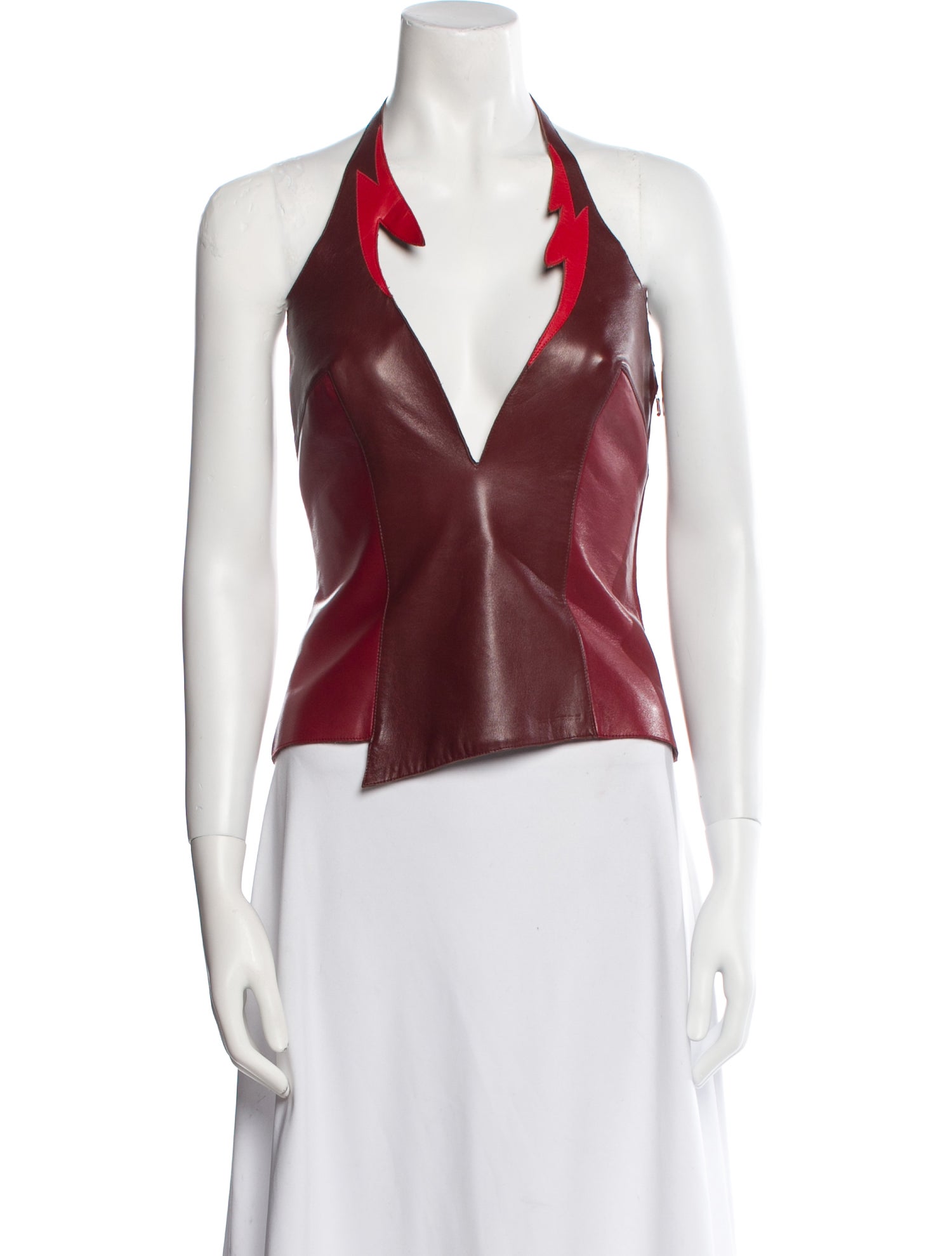 Thierry Mugler Vintage 2001 Crop Top