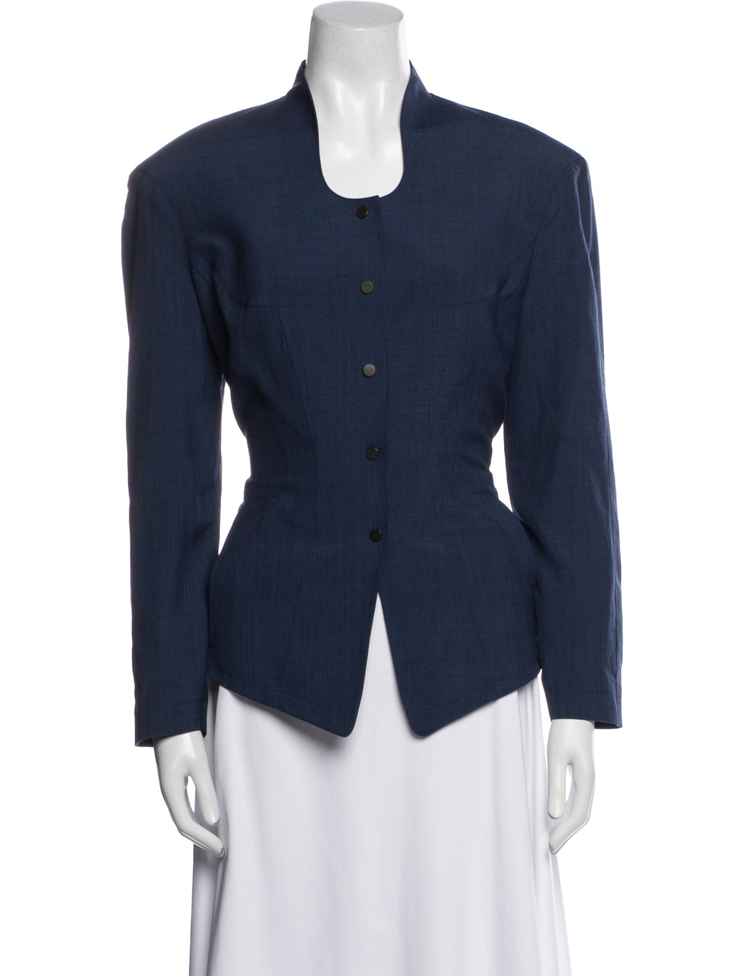 Thierry Mugler Vintage Late 1980's - Early 1990's Denim Jacket