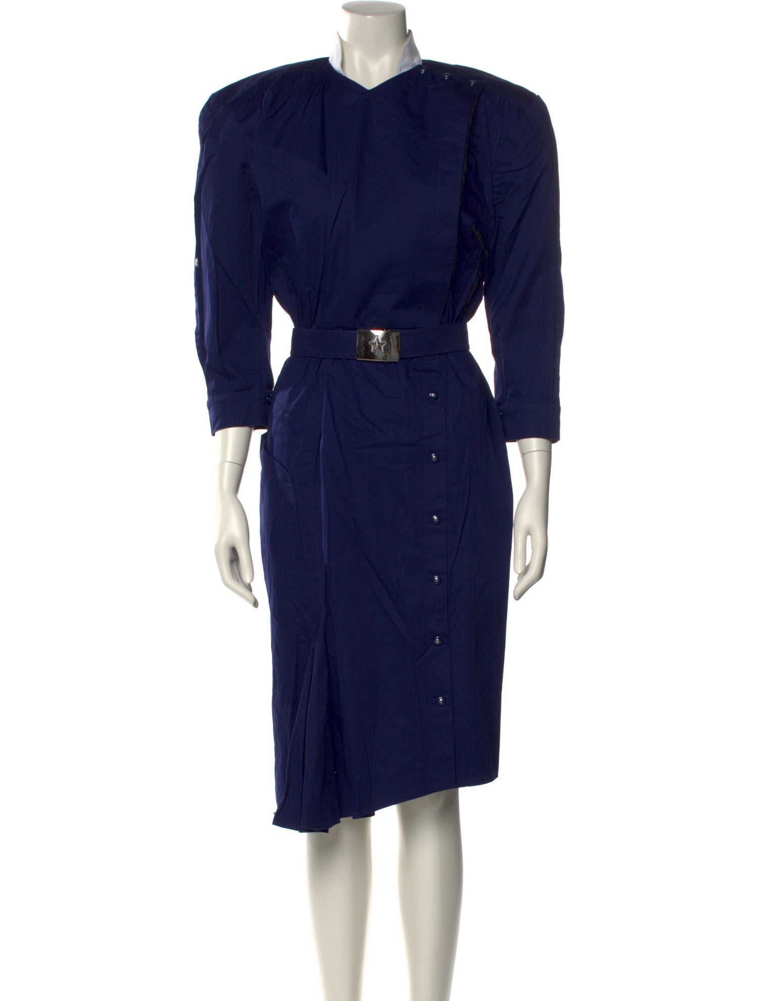 Thierry Mugler Vintage Midi Length Dress