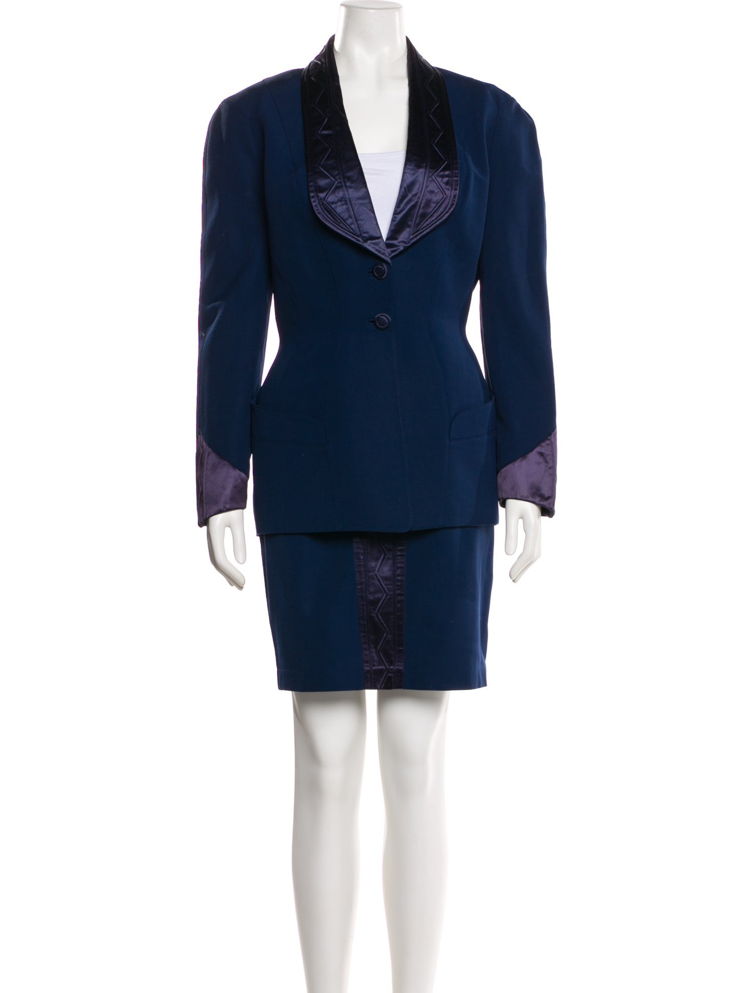 Thierry Mugler Vintage 1993 Skirt Suit