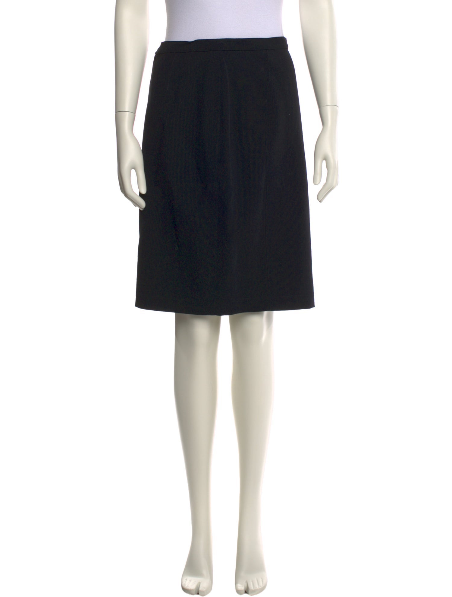 Thierry Mugler Wool Knee-Length Skirt