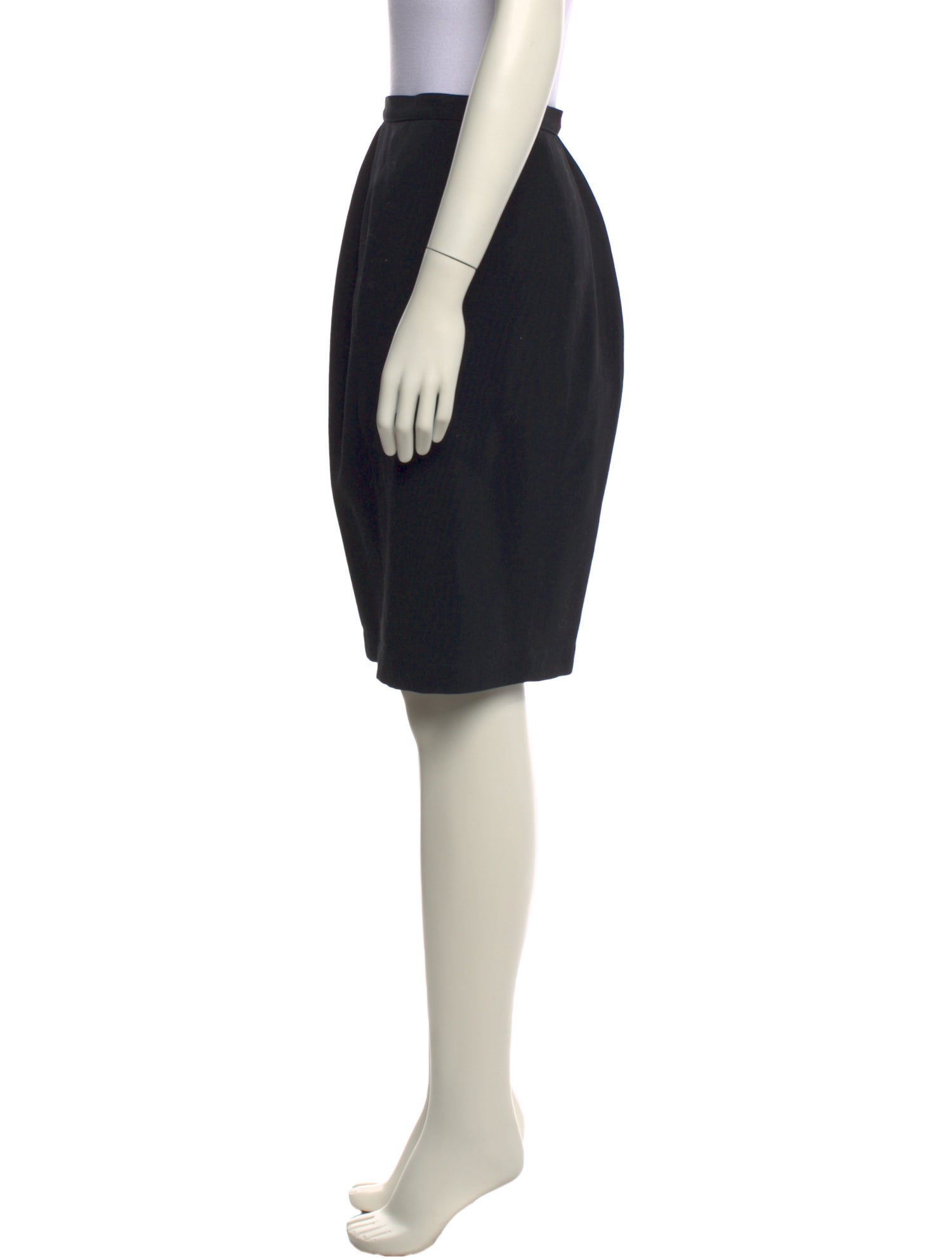 Thierry Mugler Wool Knee-Length Skirt
