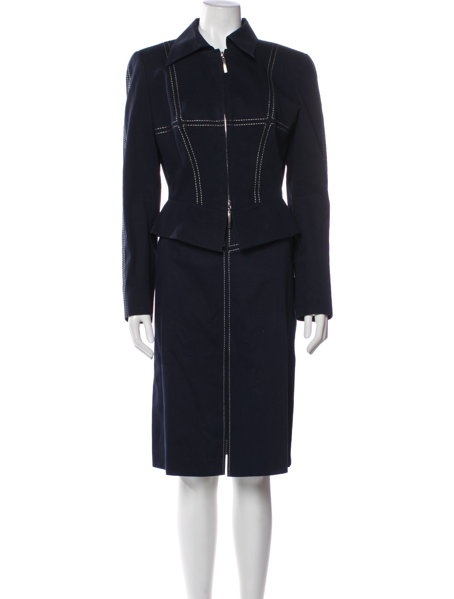 Thierry Mugler Vintage Late 1990's - Early 2000's Skirt Set