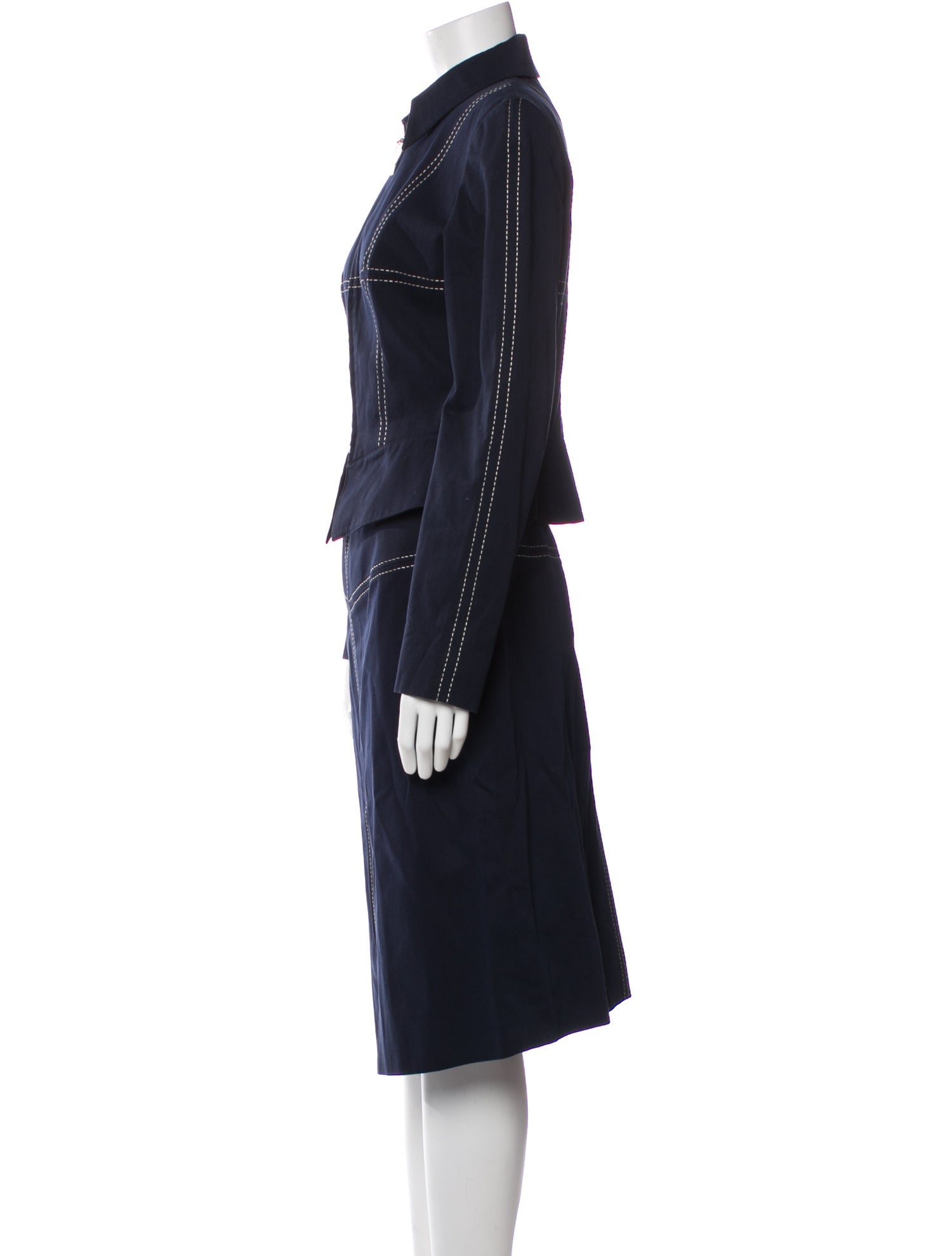 Thierry Mugler Vintage Late 1990's - Early 2000's Skirt Set