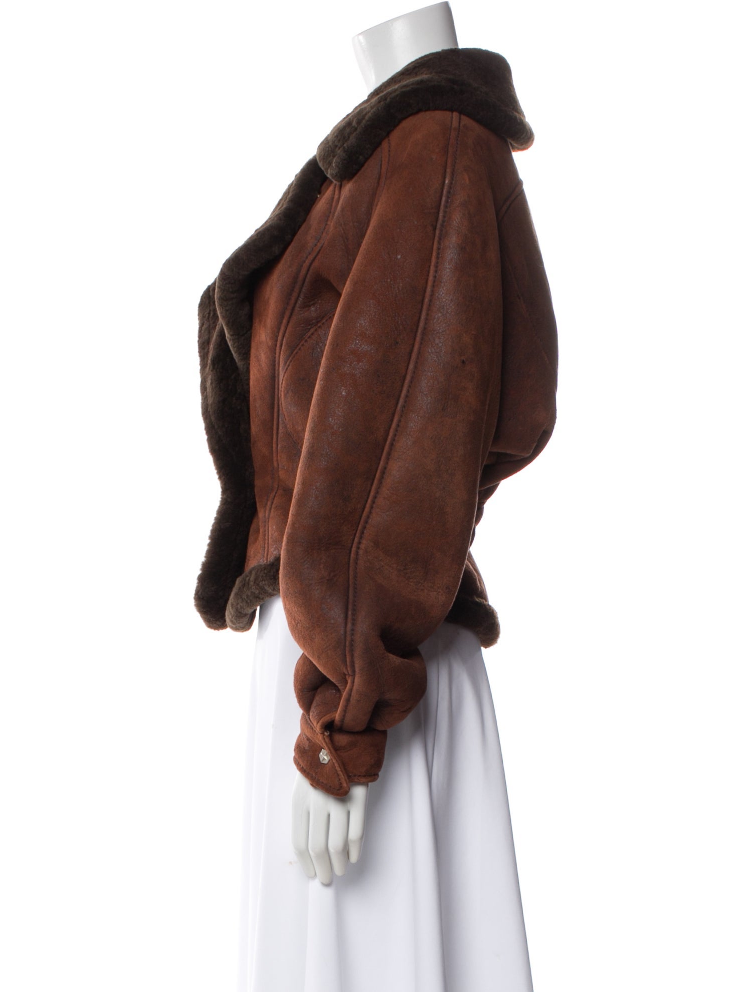 Thierry Mugler 'Activ' Vintage Late 1980's - Early 1990's Shearling Jacket