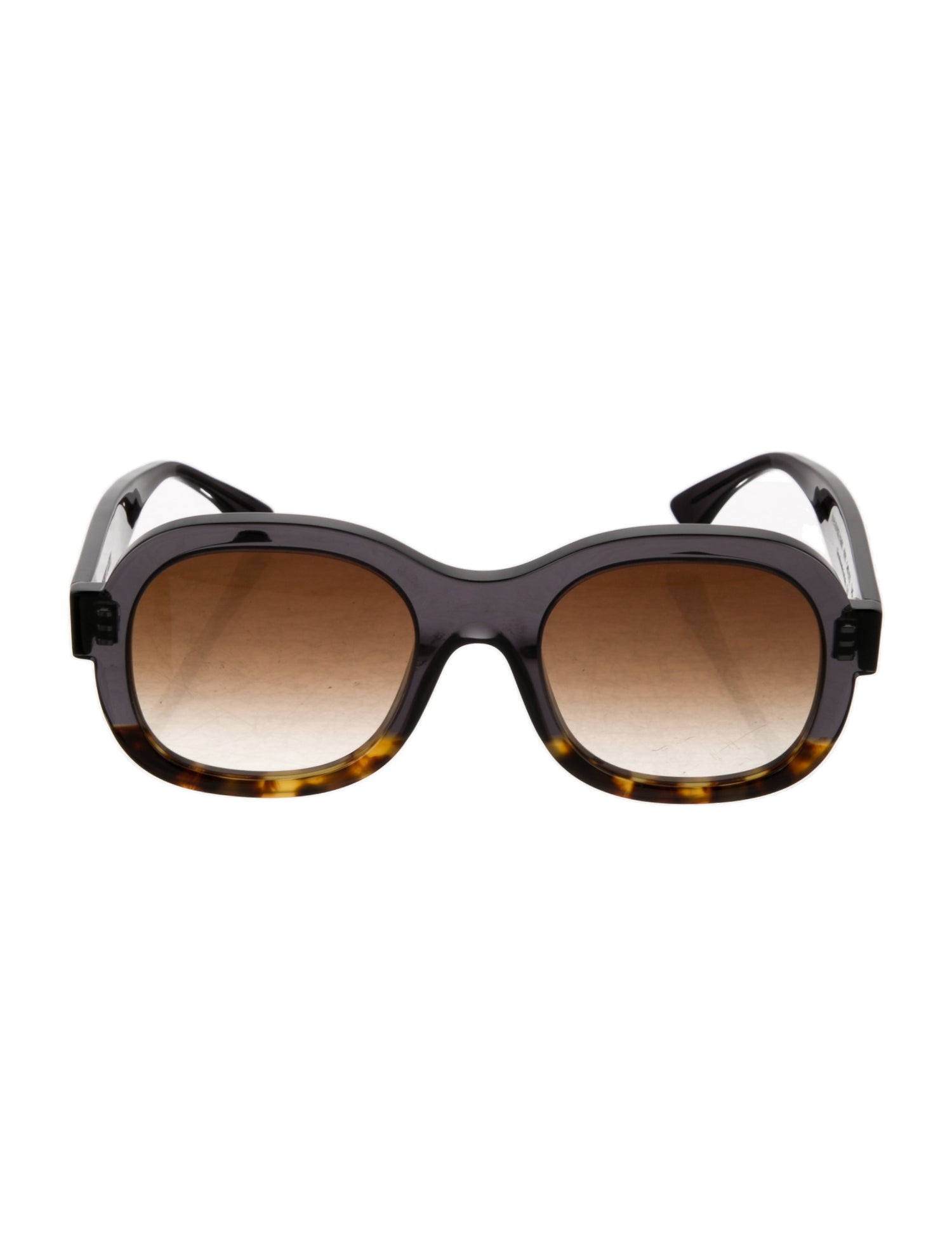 Thierry Lasry Round Gradient Sunglasses