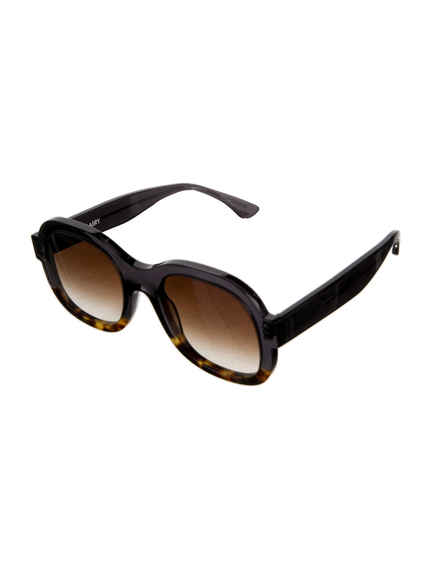 Thierry Lasry Round Gradient Sunglasses