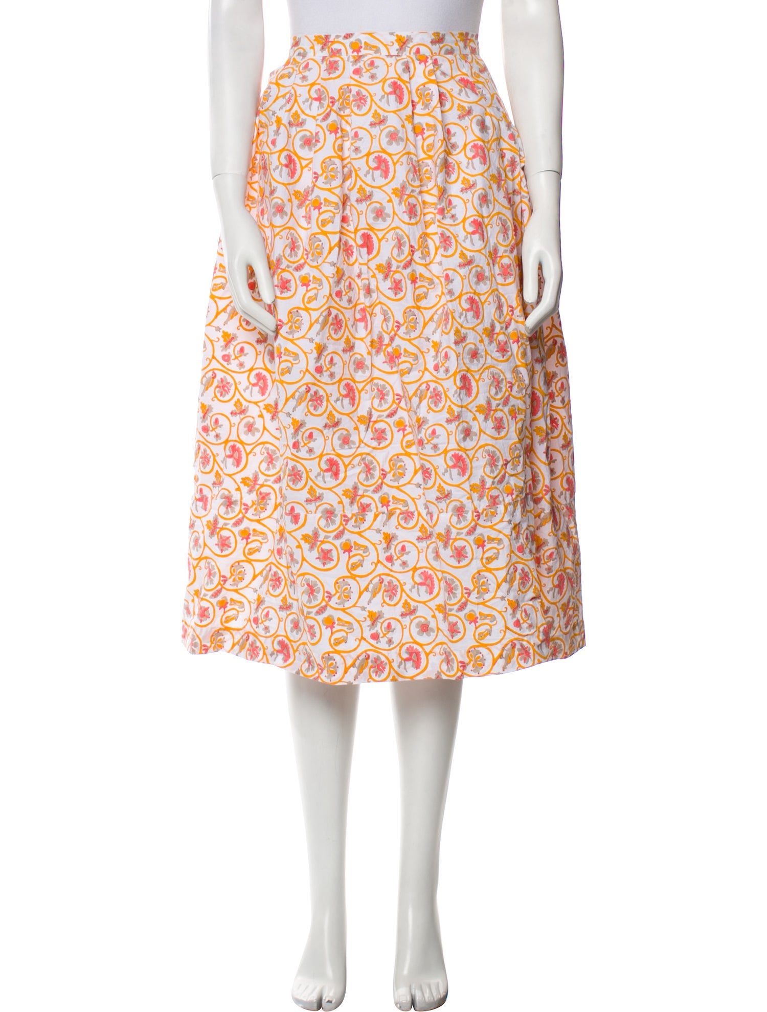 Thierry Lasry Printed Midi Length Skirt