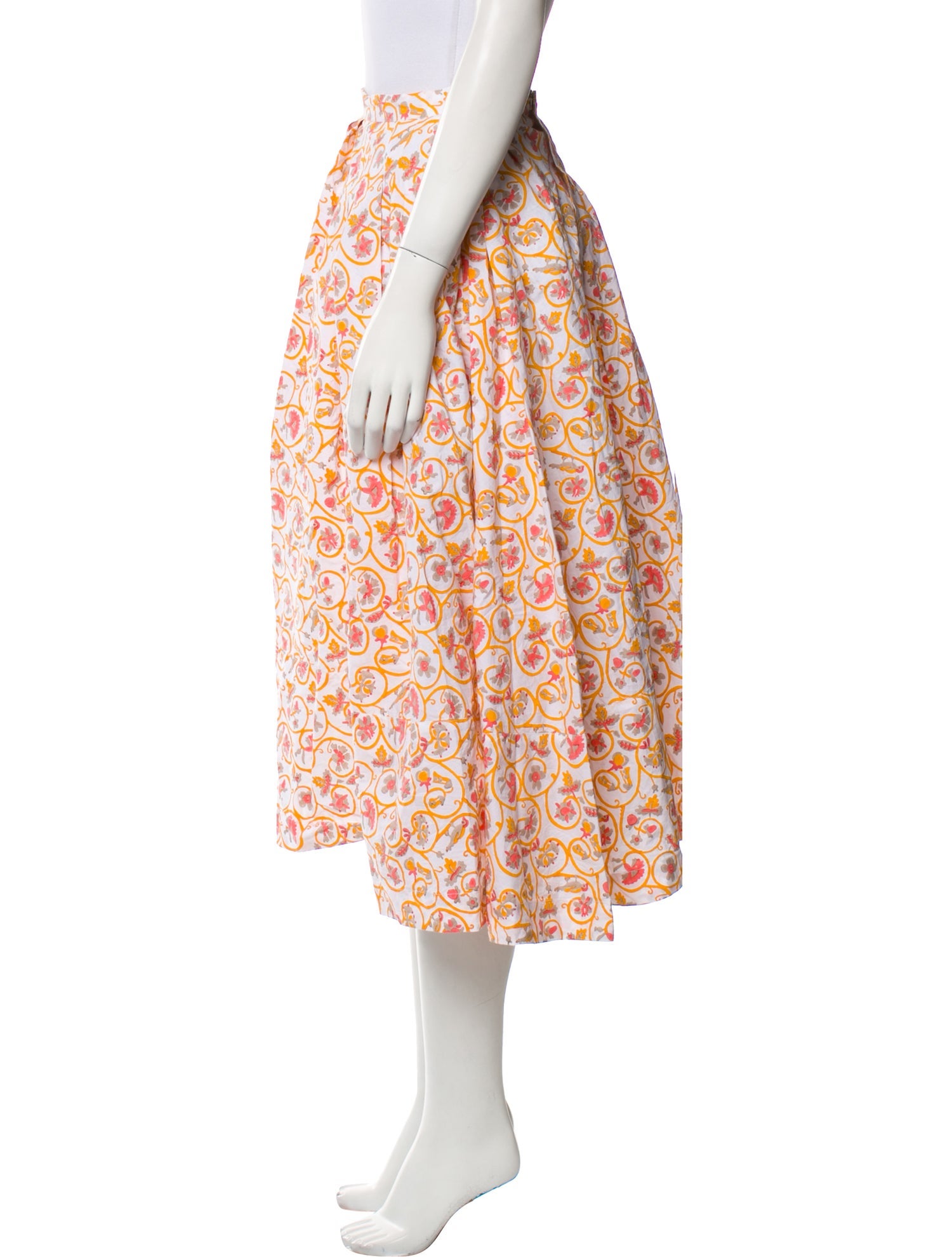 Thierry Lasry Printed Midi Length Skirt