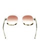 Thierry Lasry Round Gradient Sunglasses