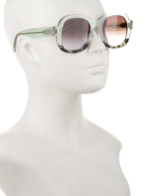 Thierry Lasry Round Gradient Sunglasses
