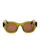 Thierry Lasry Wayfarer Tinted Sunglasses