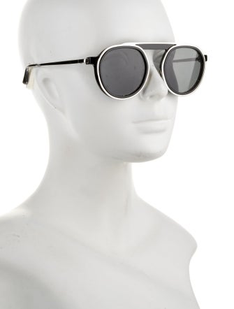 Thierry Lasry Round Tinted Sunglasses