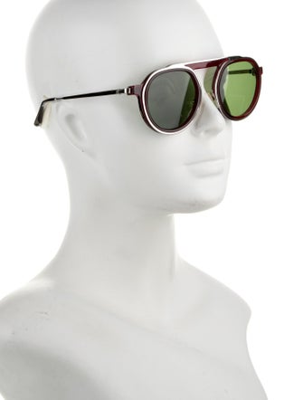 Thierry Lasry Round Tinted Sunglasses