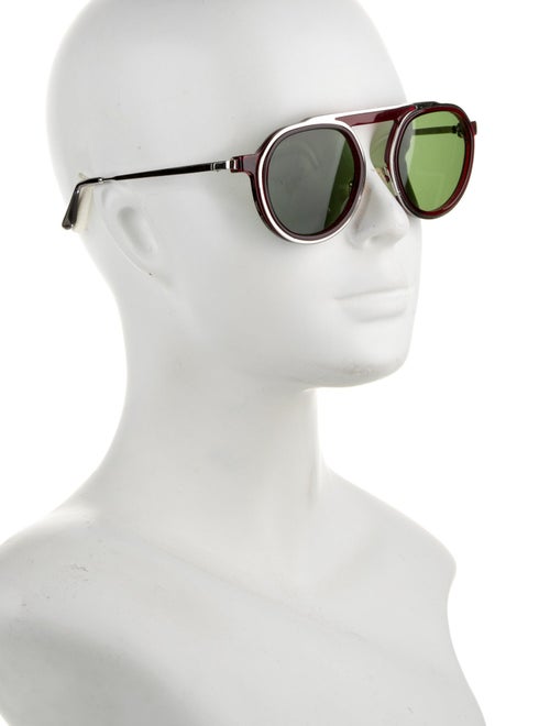 Thierry Lasry Round Tinted Sunglasses