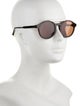 Thierry Lasry Round Tinted Sunglasses