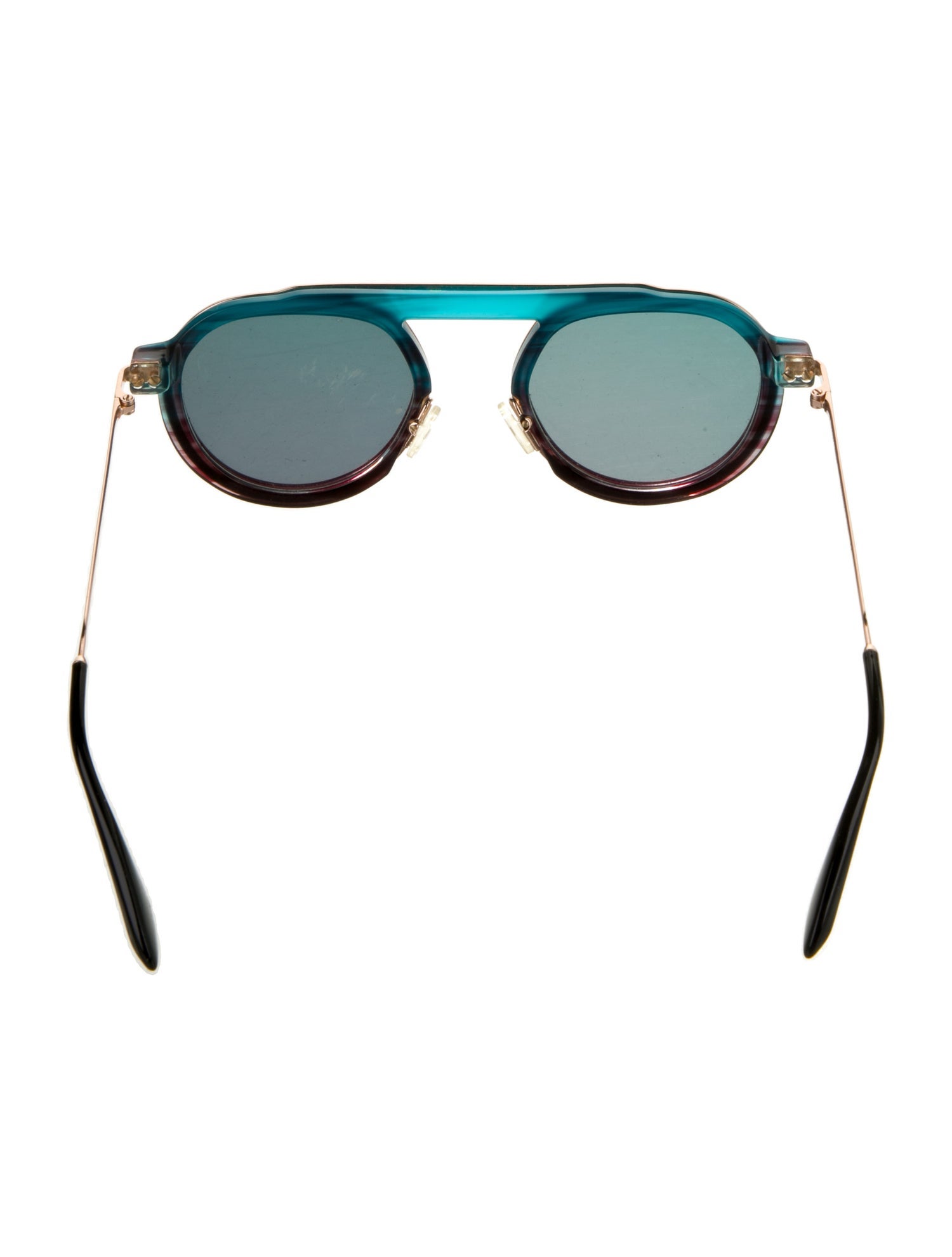 Thierry Lasry Round Mirrored Sunglasses