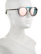 Thierry Lasry Round Mirrored Sunglasses