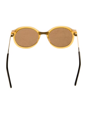 Thierry Lasry Round Tinted Sunglasses