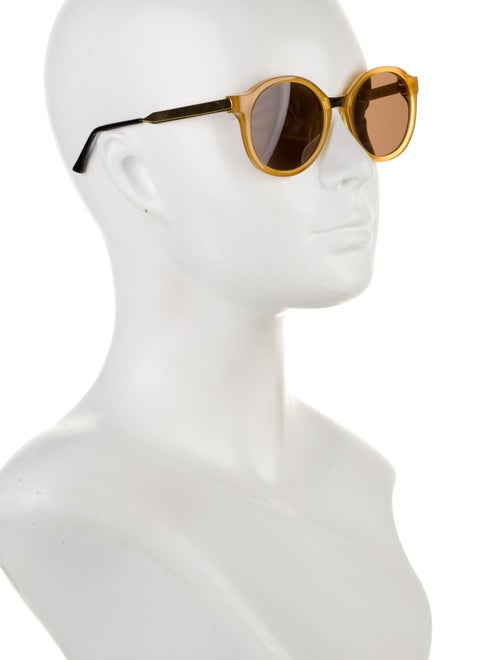 Thierry Lasry Round Tinted Sunglasses