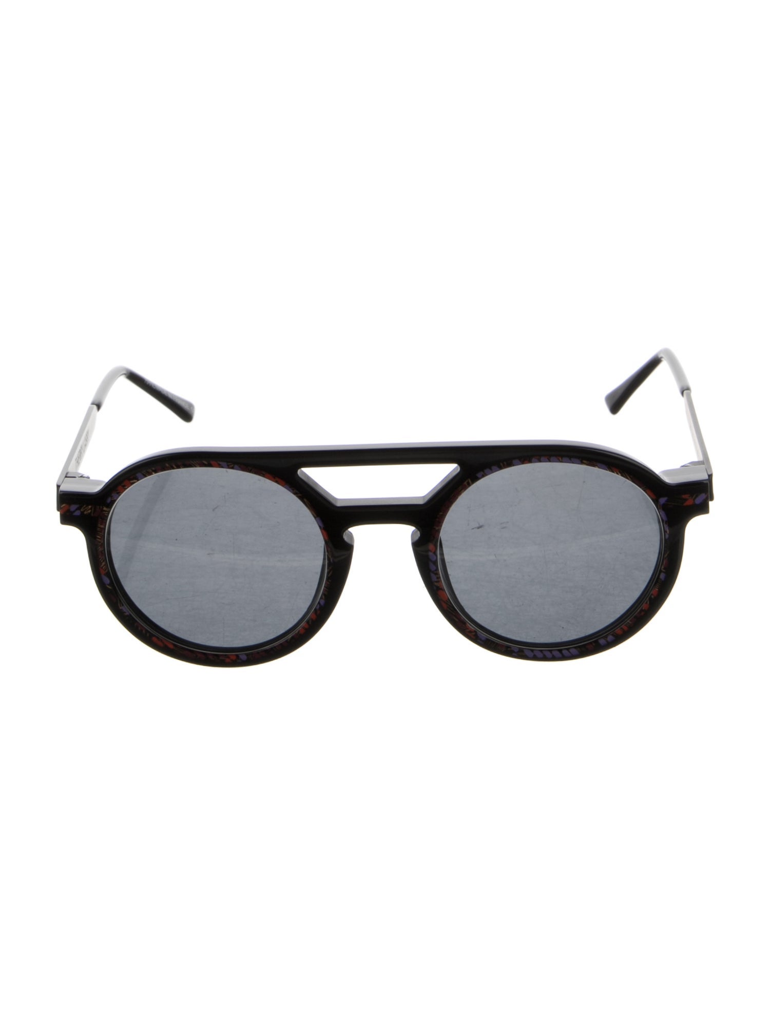 Thierry Lasry Round Tinted Sunglasses