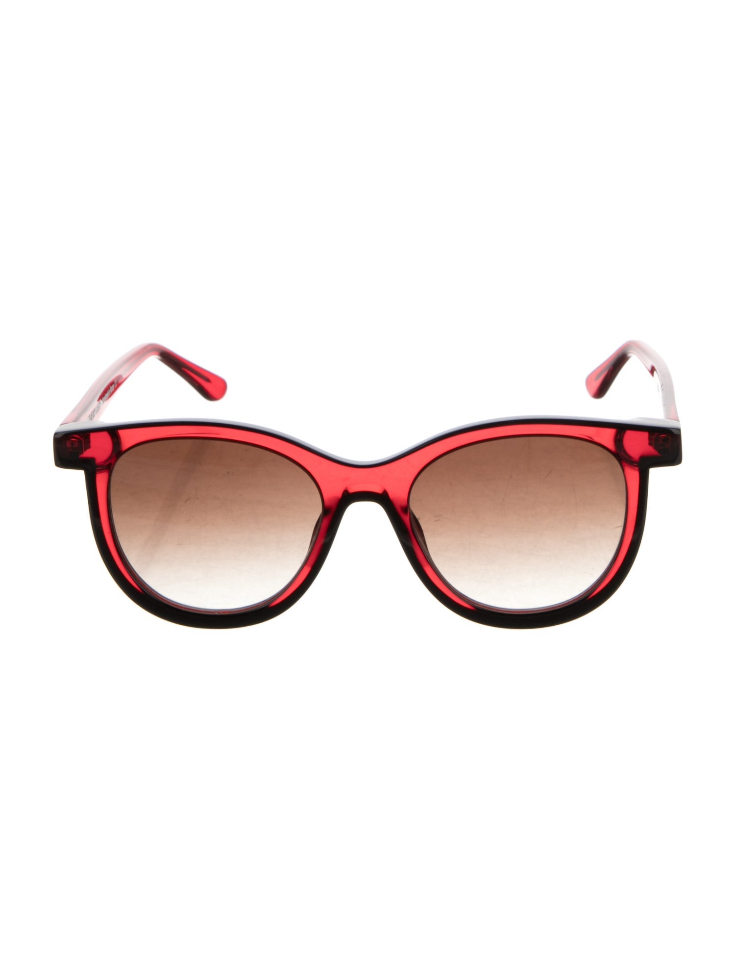 Thierry Lasry Round Gradient Sunglasses